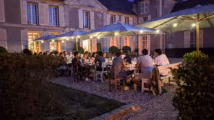 Château de Janvry-Cour intérieure