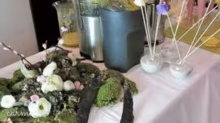 Bar à fleurs