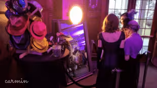 Animation photo miroir
