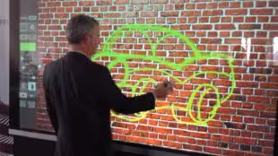 Graffiti virtuel