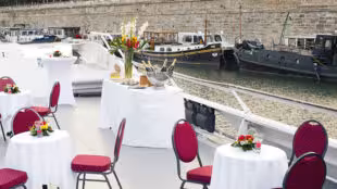 Bateau Henri IV-Pont supérieur - Bateau Henri IV