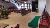 La Terrasse du Stade Francais-La salle du restaurant