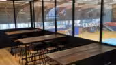 La Terrasse du Stade Francais-La salle du restaurant