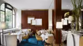 Hôtel Montalembert *****-Salles de restaurant + Coin Cheminée