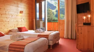 Azureva La Clusaz Les Confins**-Chambre