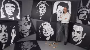 Erik Black Painting
