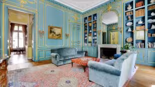 Grand salon meublé- Hôtel de Montgascon
