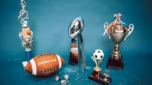 Thème sport trophées-pack thématique soirée - Thème sport - Trophées