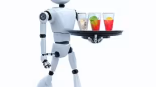 Robot humanoïde serveur - Robot humanoïde serveur