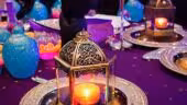 Soirée thème oriental-décoration de table - Thème soirée orientale / Mille et Une Nuits