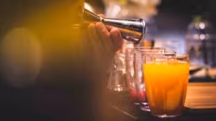 FIN PALLET Bar à Cocktail mobile Lyon