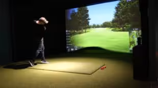 simulateur golf