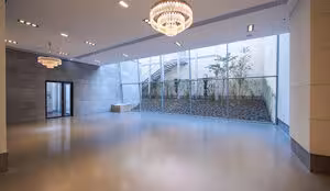 Maison des travaux publics salon Hubert Touya