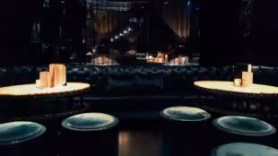 jazz club interior