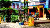 Café A - Restaurant terrasse - Brunch Canal St Martin