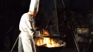 Traiteur au feu de bois