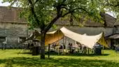 Polo-de-Chantilly-Club House et son jardin