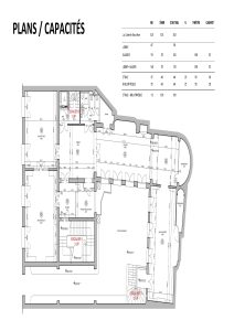 Plans Galerie Bourbon