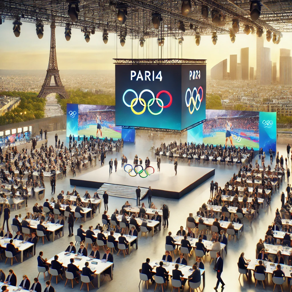 événement d'entreprise pendant les JO&P de Paris 2024