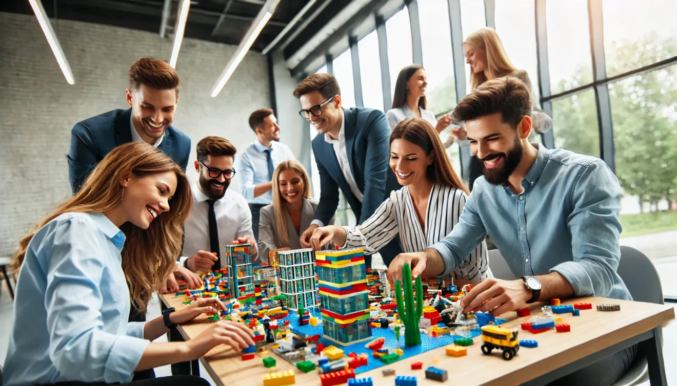 team building en équipes lego serious play