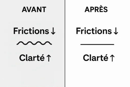 Avant / après cohésion