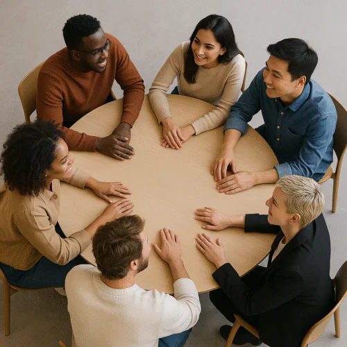 Cercle collaboratif inclusif