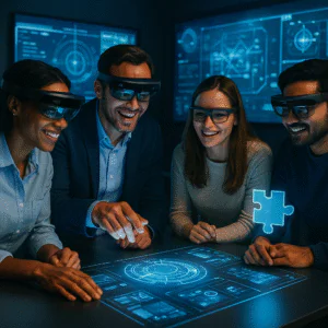 Jeu d'évasion en réalité augmentée
