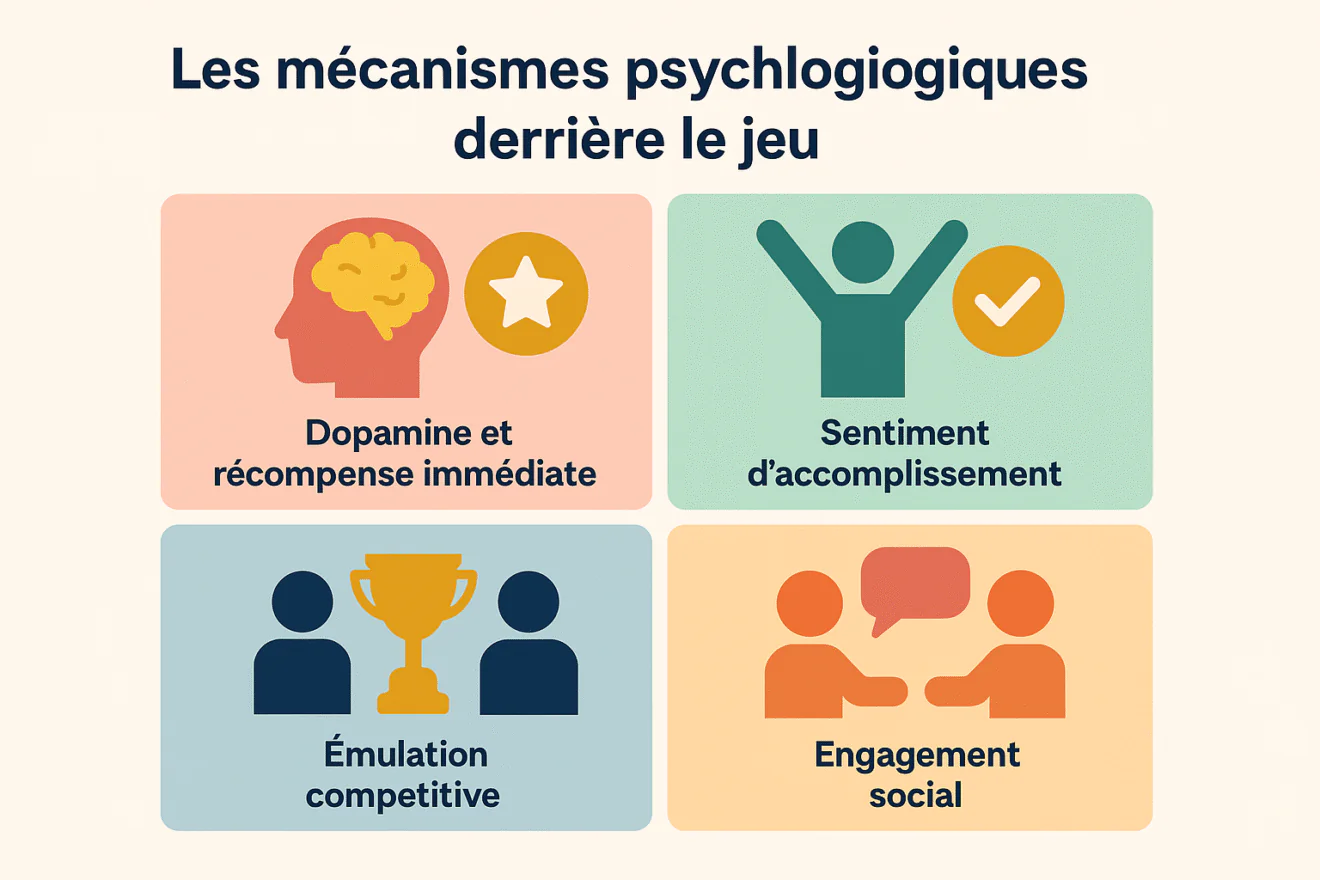 Les mecanismes psychologiques du jeu
