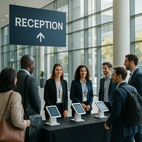 Reception moderne et elegante