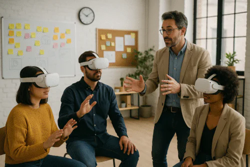 Atelier dinnovation en realite virtuelle