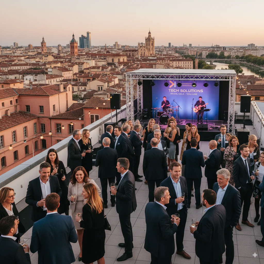 soirée d'entreprise à Toulouse