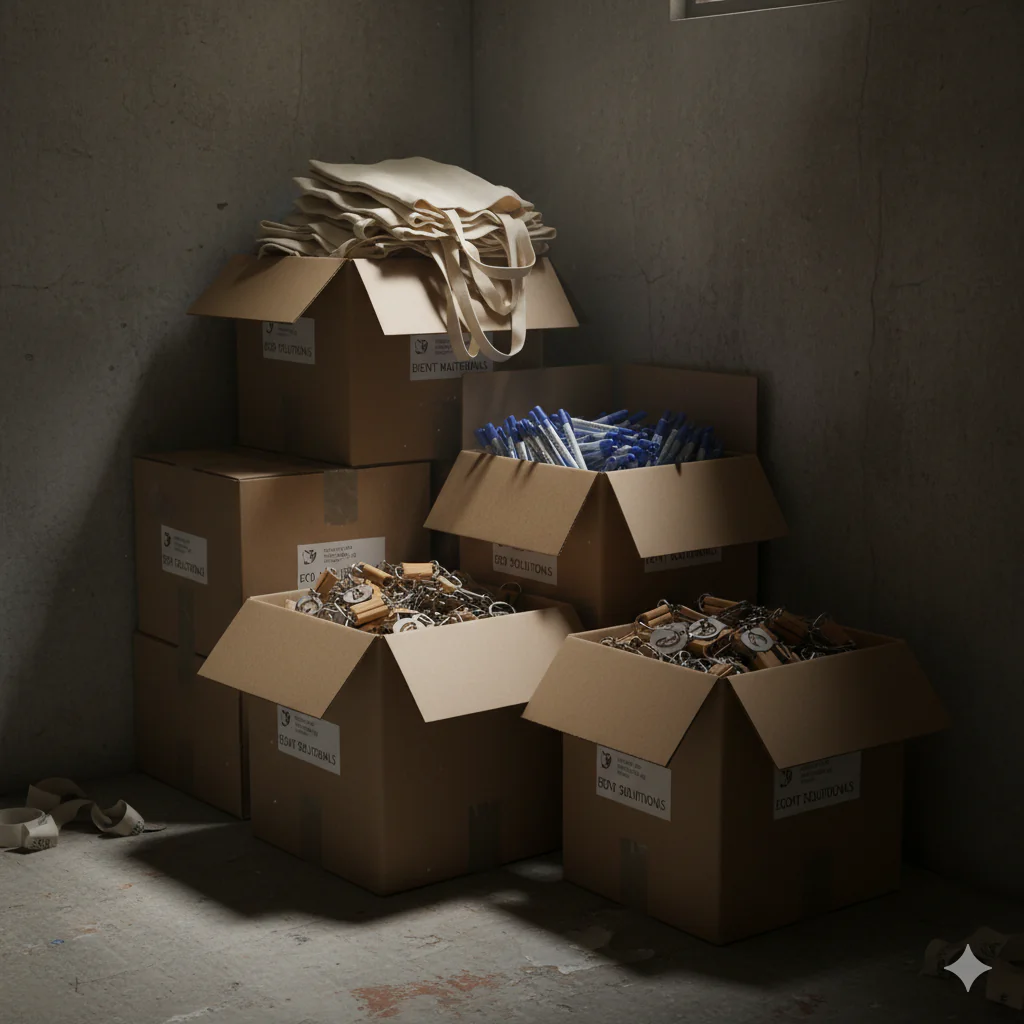 goodies oubliés après un événement