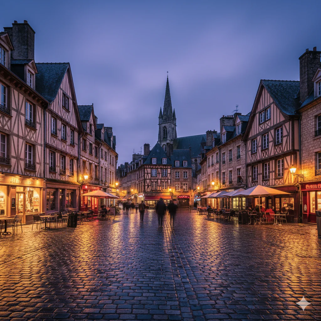 Place des Lices à Rennes