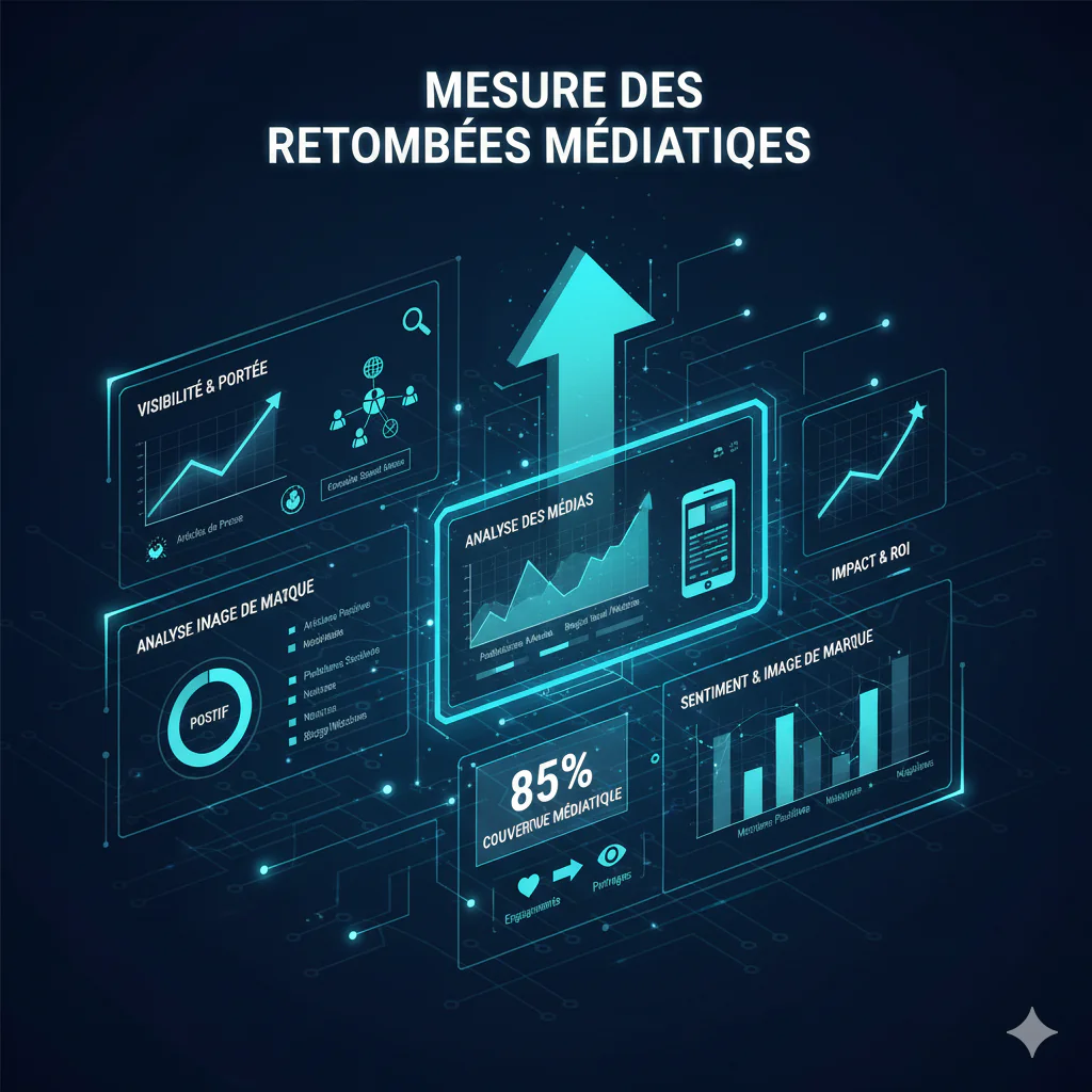 mesure des retombées médiatiques