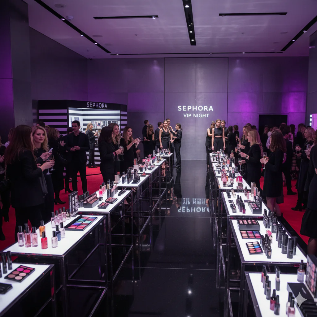  soirée VIP Sephora