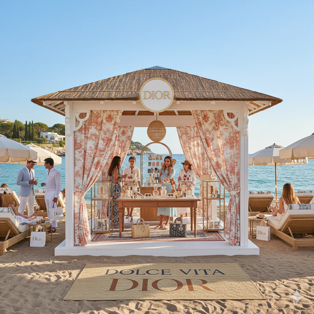 pop-up sore Dior