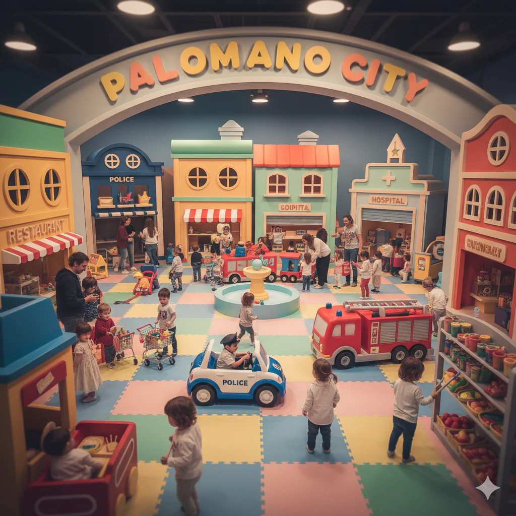 Palomano City, expérience immersive sans écrans