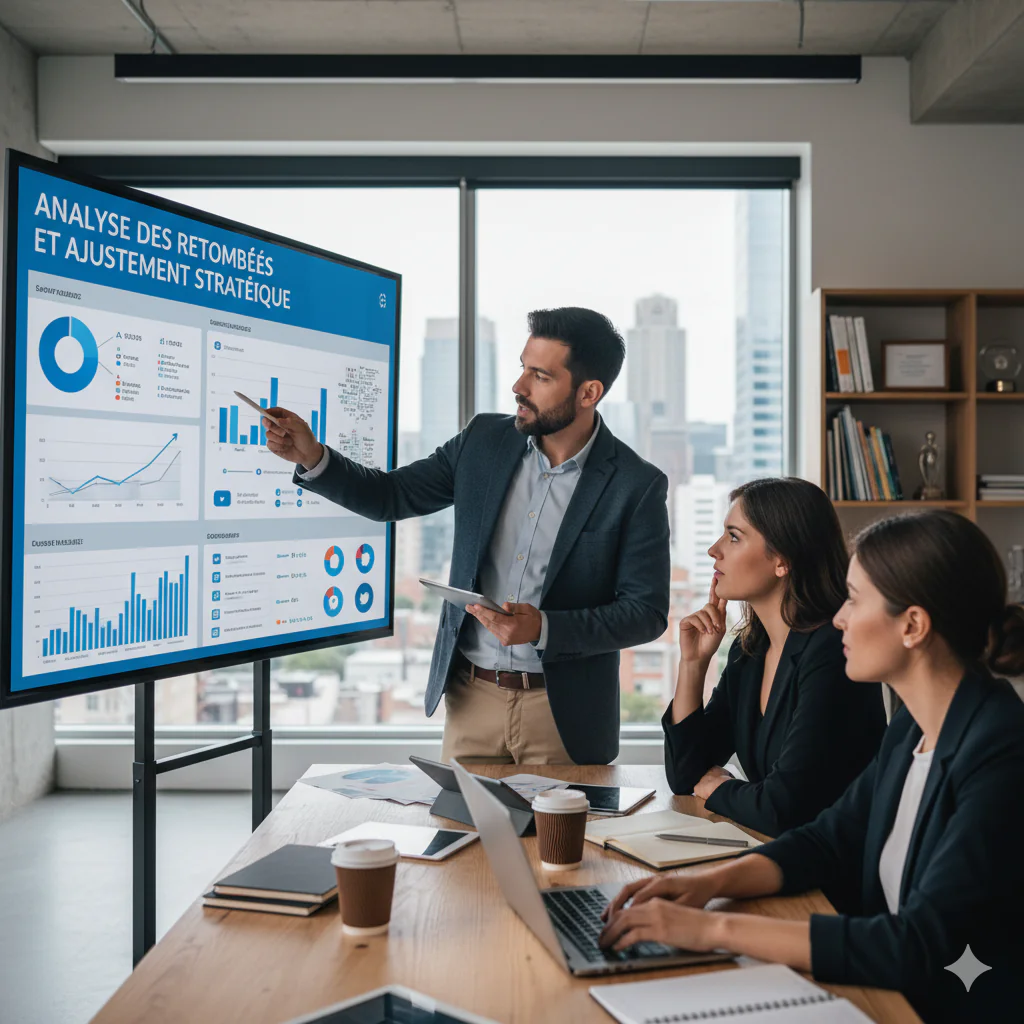 analyse des résultats et ajustements de la stratégie de communication
