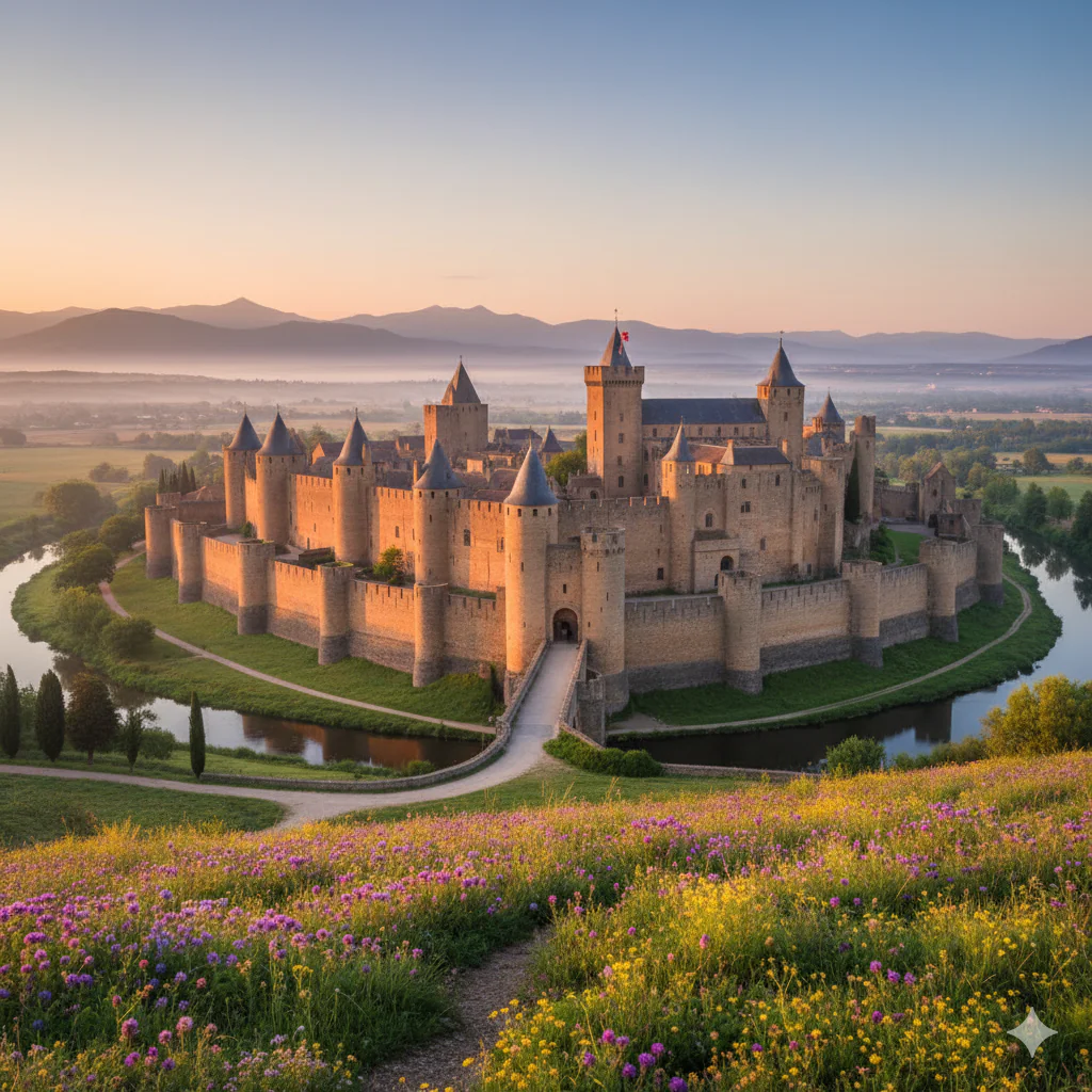 vue de Carcassonne
