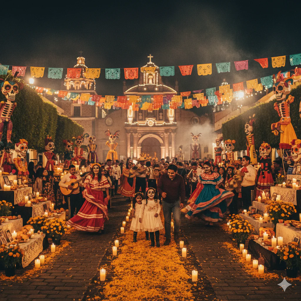 fête Día de los Muertos