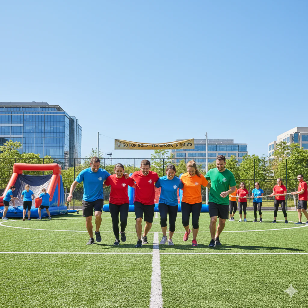 team building sportif entre collegues