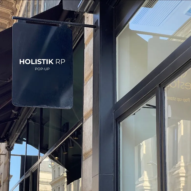 Pop-up store parisien Holistik RP 
