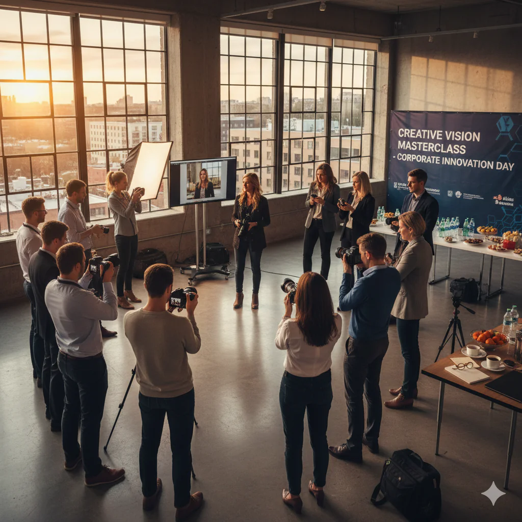 masterclass pendant événement d'entreprise de 15 personnes