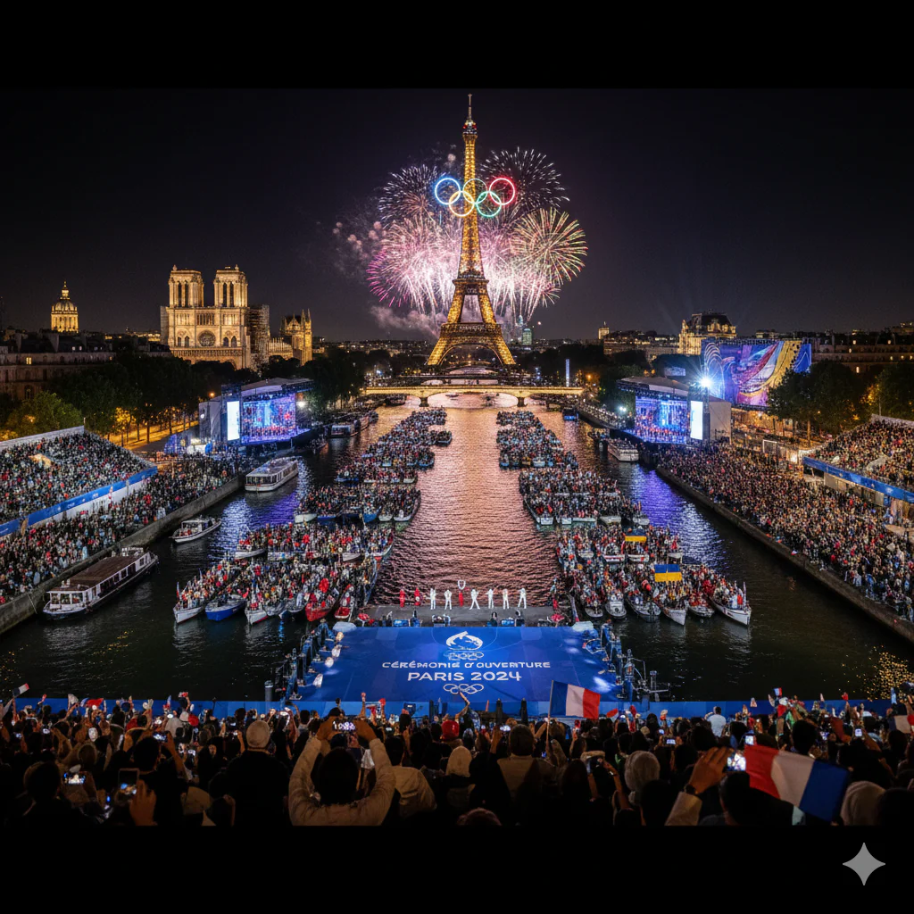 cérémonie d’ouverture des Jeux olympiques et paralympiques Paris 2024
