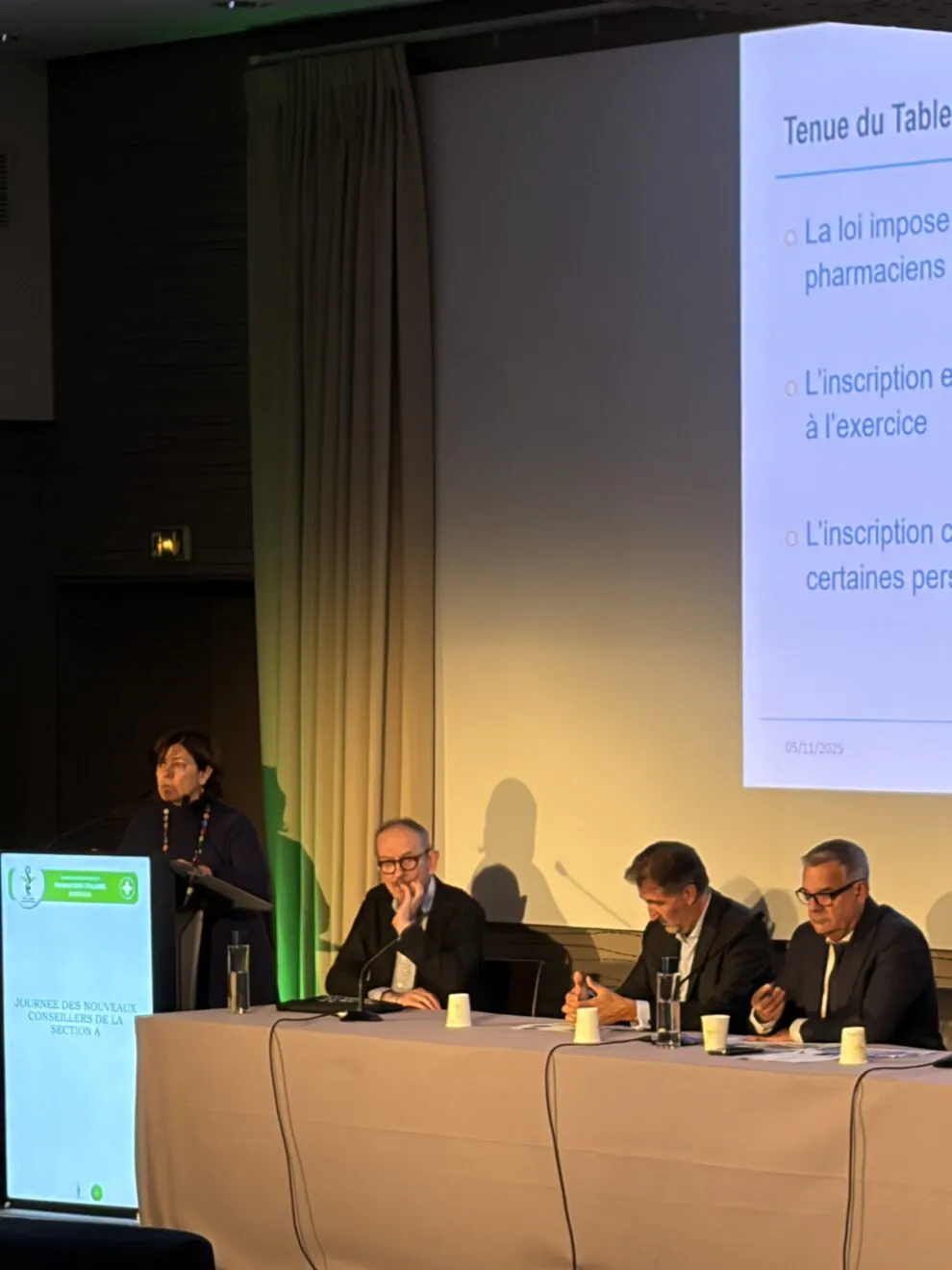 séminaire de l'Ordre National des Pharmaciens
