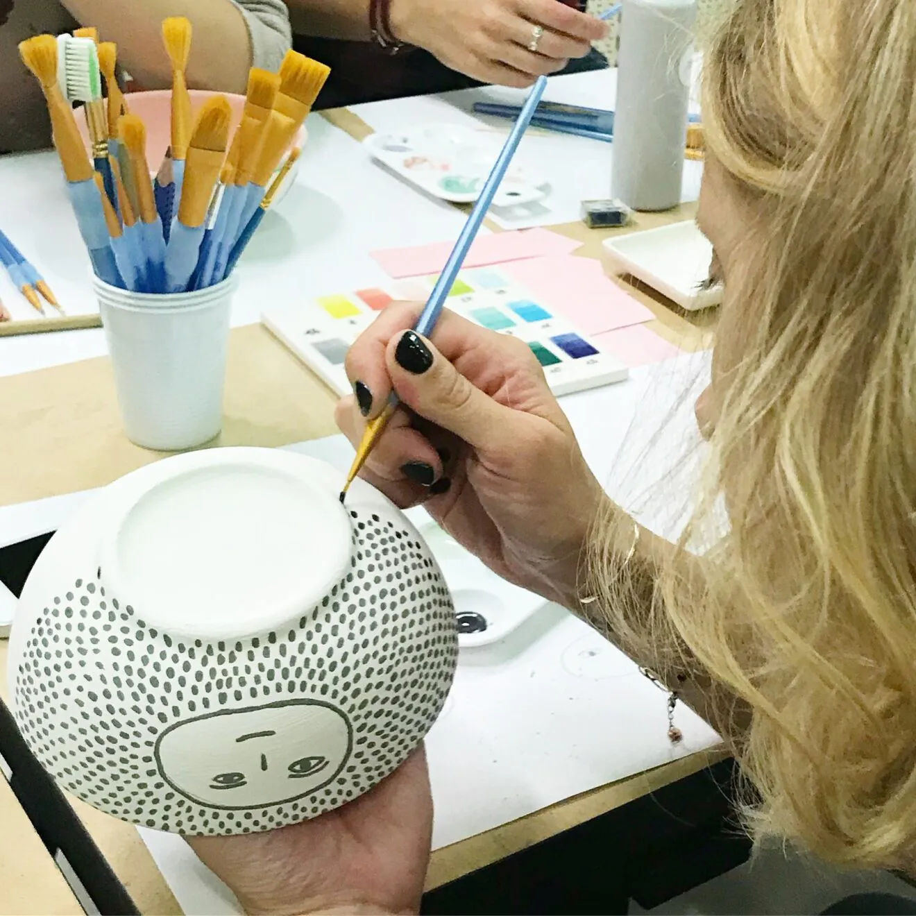Atelier peinture sur céramique