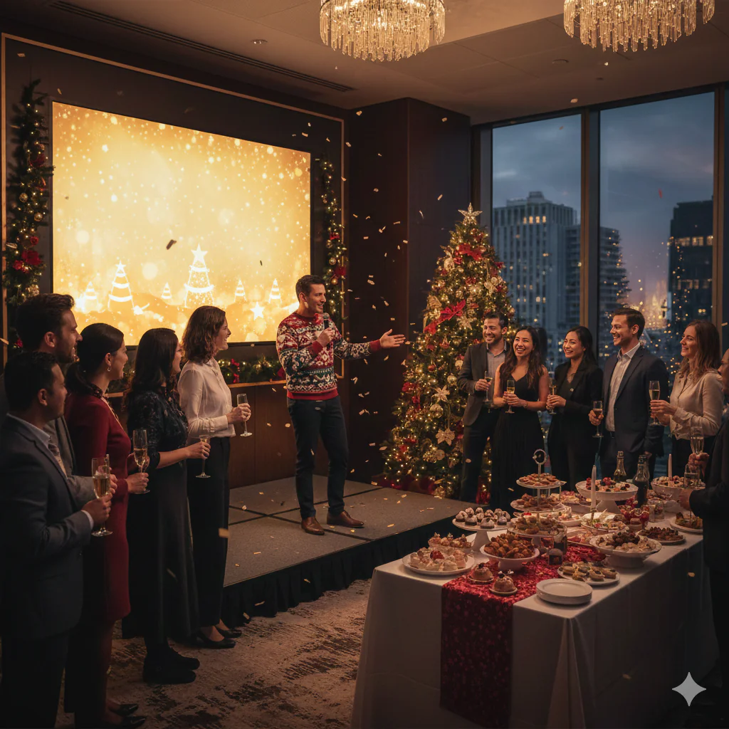 Soirée de gala de noel 