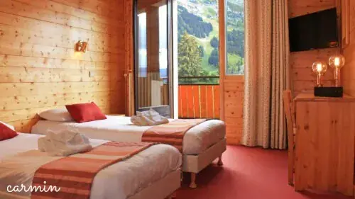 Azureva La Clusaz Les Confins**-Chambre