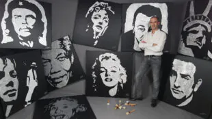 Erik Black Painting