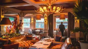 Chalet des îles-Salle de restaurant - Chalet des îles - Salle de restaurant